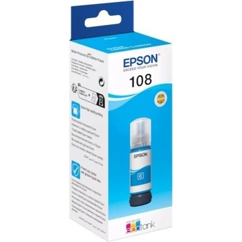 Atrament Epson 108 Cyan - originálny