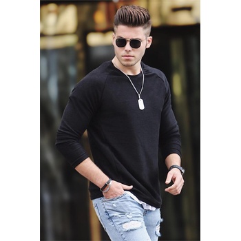 Madmext Мъжка блуза 9094 - Черна 287526 (287526_Черно)