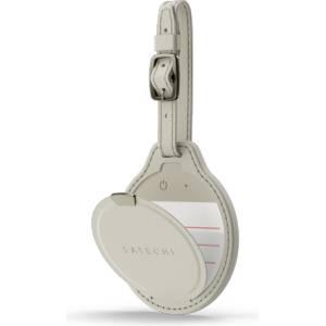 Satechi Vegan-Leather FindAll Luggage Tag - Sand (ST-LFALTW) - desktop