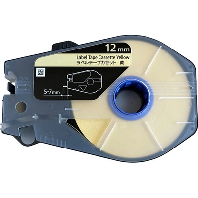 Canon TM-LTC12Y, 12mm x 30m, Жълт оригинална лента (TMLTC12Y)