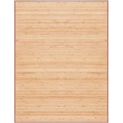vidaXL Бамбуков килим, 150x200 см, кафяв (247209)