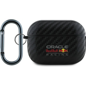 Red Bull PU карбонов калъф Red Bull за AirPods Pro 2, черен (57983123562)