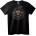 NOONEBRAND Тениска Лъв и черепи Tribal - 2XL, Black