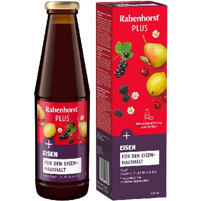 Eisenblut plus železo Rabenhorst 450 ml Zelená Lekáreň