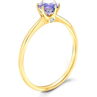 SAVICKI Годежен пръстен The Journey: злато, танзанит