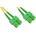 SeaMAX Оптична корда SeaMAX, 3m, SC-SC APC, SM G652D, duplex, 2.0mm, LSZH (SM-PC-SC/APC-SC/APC-3-D)