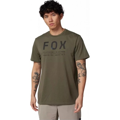 Fox tričko Non Stop SS Tech olive green