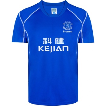 Score Draw Футболна фланелка Score Draw Score Draw Everton Home Shirt 2002/03 - Blue/White