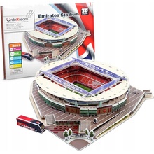 HABARRI Fotbalový stadion 3D puzzle Arsenal FC - "Emirates", Londýn, 105 ks