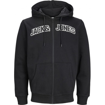 Jack&Jones mikina JJROUX Regular Fit 12241567 Black