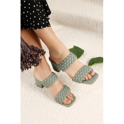 Moda Trend Дамски чехли - Мента #323245 (323245_Мента)