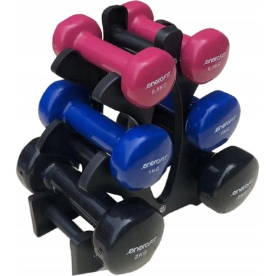 ENERO FIT 1052687 2 x 2 kg 2 x 1 kg 2 x 0,5 kg stojan