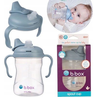 b.box hrneček s pítkem světle modrý 240 ml – Zbozi.Blesk.cz