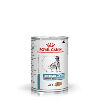 Royal Canin Sensitivity Control Dog can - при алергии към храни, с патица и пилешко, 420г