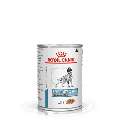 Royal Canin Sensitivity Control Dog can - при алергии към храни, с патица и пилешко, 420г