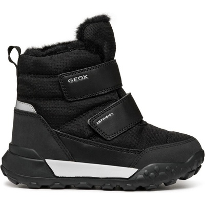 Geox J TREKKYUP B ABX F Černá Bílá
