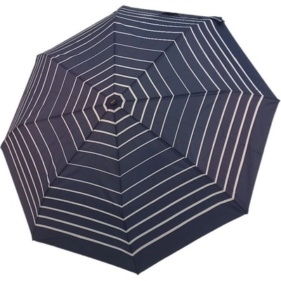 Doppler Fiber Flex AC Timeless Blue Stripes dámsky holový vystreľovací dáždnik