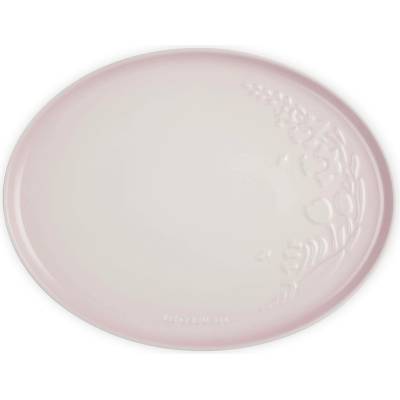 Le Creuset 80044367770003 Servírovací talíř Jardin 36 cm světle růžový