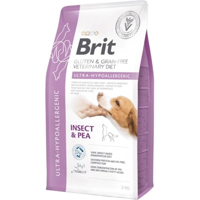 Brit Veterinary Diets GF dog Ultra-hypoallergenic 2 кг