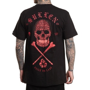 SULLEN Мъжка тениска sullen - skulls badge - scm6429_bk