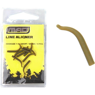 MAD Rovnátko háčku Line Aligner Short vel.7-10 zelená 10 ks
