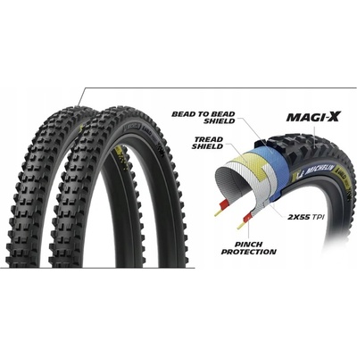 Michelin Wild Enduro Přední Racing Line - 29x2.40" 61-622 Cr Tm.ozn.t