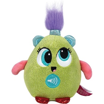 Giochi Preziosi Плюшена играчка с весело гласче Giochi Preziosi - Crazy Kukis с лилава коса, 27 cm (20050)