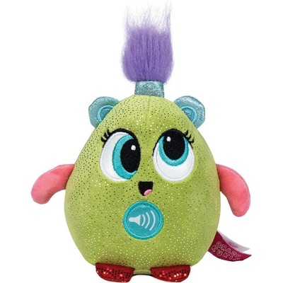 Giochi Preziosi Плюшена играчка с весело гласче Giochi Preziosi - Crazy Kukis с лилава коса, 27 cm (20050)