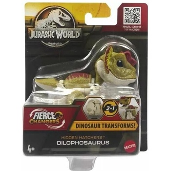 Mattel Jurský svět Dinosauří transformující se vajíčko Dilophosaurus