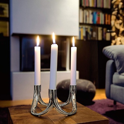 Philippi Свещник от три части philippi модел arca