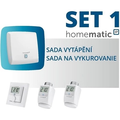 Homematic IP Sada Homematic IP byt 1+1 - HmIP-SET1 HmIP-SET1