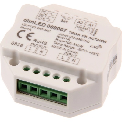 T-LED Stmívač dimLED TRIAK PR ACT240W Stmívač dimLED TRIAK PR ACT240W
