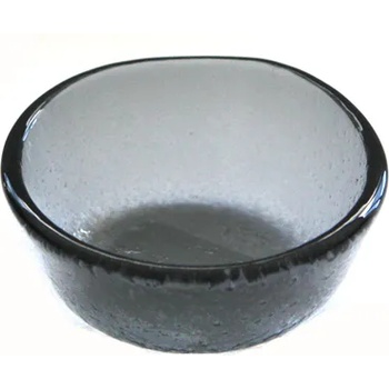 Image 1 of 3D the glassware company D-Чинийка за хапки кръг ф10см (1860-94-005)ЧЕРНО (0103206)