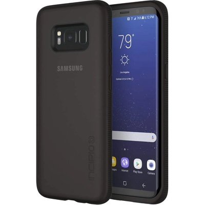 Incipio Octane Case - удароустойчив хибриден кейс за Samsung Galaxy S8 (черен-прозрачен)