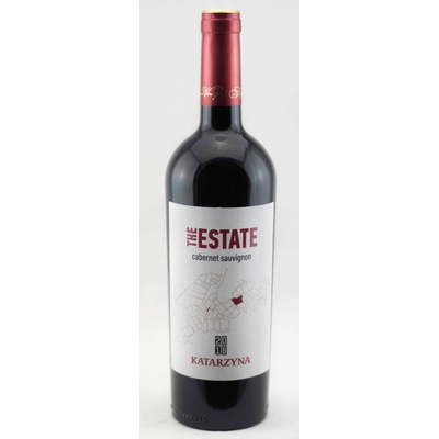 Katarzyna Estate The Estate Cabernet Sauvignon červené 2019 14,5% 0,75 l (čistá fľaša)