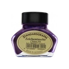 Standardgraph 560207 kaligrafická tuš fialová 30 ml