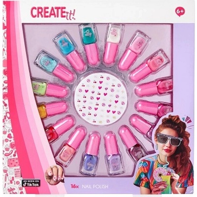 Create It! sada lakov na nechty 16 ks