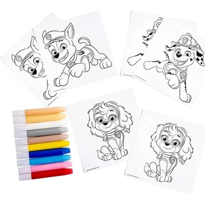 Micki Творчески комплект Micki - PAW Patrol, Нарисувай стикери за прозорци (87100800)