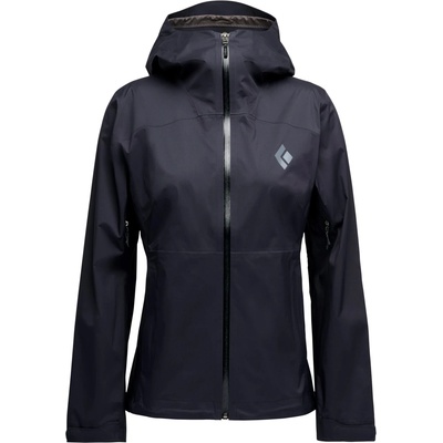 Black Diamond Дамско водоустойчиво яке Black Diamond Women's Fineline Stretch Shell Waterproof jacket - Black - размер XL (102-4135-0116)