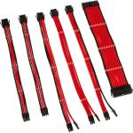 KOLINK Комплект оплетени кабели Kolink Core, Red (KOLINK-ACC-ZUAD-1280) - thx