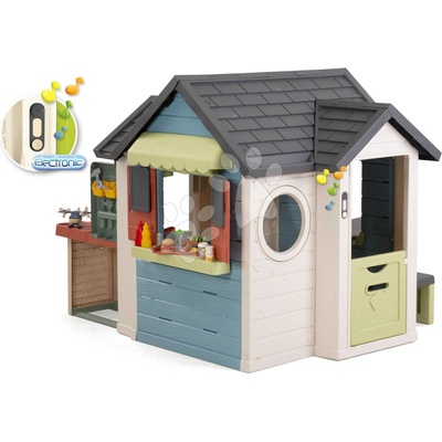 Smoby Domček Reštaurácia s pracovnou dielňou Chef House Life s kuchynkou