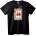 NOONEBRAND Тениска La Lady с карта - M, Black