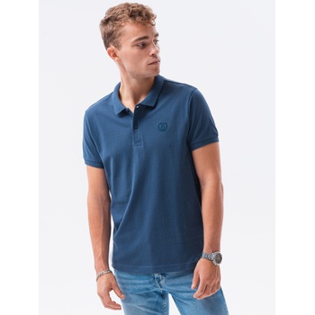 Ombre Clothing Тъмно синьо мъжко основно поло Ombre Clothing Ombre Clothing | Sin | МЪЖЕ | S