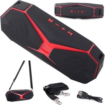 Přenosný bezdrátový reproduktor BoomBox S620 Červená