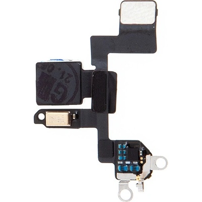 AppleMix Flex kábel s LED bleskom a mikrofónom pre Apple iPhone 14 - modrý - kvalita A+
