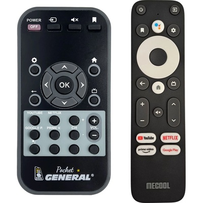 GENERAL Mecool gbtkm2, km2 black, kd3 - дистанционно управление дубликат (gbtkm2, km2 black, kd3)