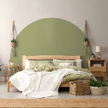 Ambiance Samolepka na stenu Olive Green rozmery 165x140 cm