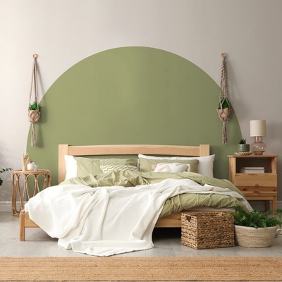 Ambiance Samolepka na stenu Olive Green rozmery 165x140 cm