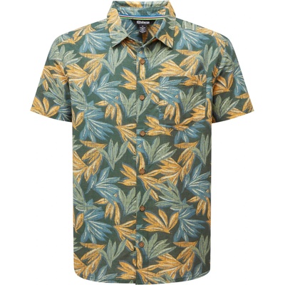 Sherpa Мъжка риза с копчета Sherpa Havai S/S Shirt - Dark Thyme (033-2566-0111)