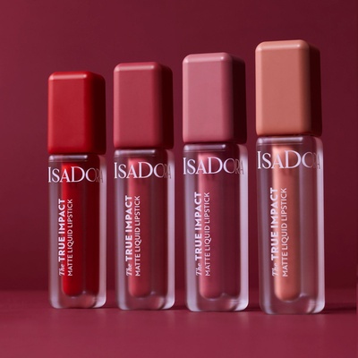 IsaDora Високопокривно матиращо течно червило с интензивен цвят IsaDora The True Impact Matte Liquid Lipstick (10000482)